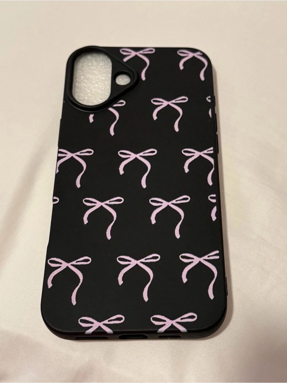 New iPhone 16 plus bow phone case